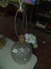 BL-Vintage Crystal Globe Table Lamp