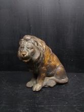 Carved Lion of Judah Figure