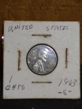 Coin-1943 Steel Cent