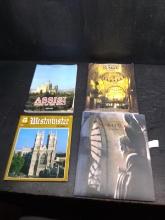 Collection 4 Travel Guides-Assisi, Westminster Abbey, Basilica of St Mark, Cathedral of Santiago