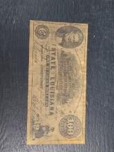 Confederate Note-State of Louisiana 100