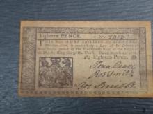 Antique Paper Money-New Jersey