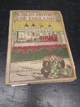 Vintage book-A Child's History of England by Charles Dickens 1909 Illustrated