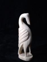Antique Carved Bone Figure - Bird