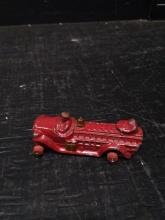 Antique Cast Metal Fire Engine-as found