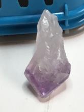 Amethyst Royal Purple Natural Crystal Point 49+ Cts