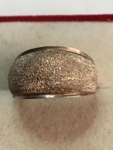 Sterling Silver 925 Vintage Ring Size 7.75 4.6+ Grams