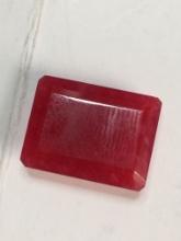 Ruby Blood Red Madagascar Natural Earth Mined Top Color Huge Emerald Ct 18.16 Cts