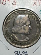 1893 Columbus Half Dollar