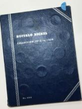 Partial Buffalo Nickel Book