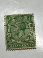 Canadian 1/2 Penny Stamp