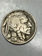 1938 D Buffalo Nickel 