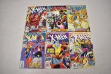 Six X-Men The Uncanny Comics