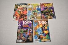 Five Marvel X-Men Comics