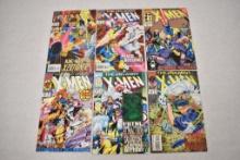 Six Marvel X-Men The Uncanny Comics