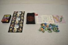 Two Games & Stickers Marvel & Dungeon & Dragons
