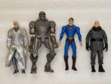 Four Superman Returns Action Figures