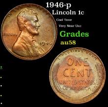 1946-p Lincoln Cent 1c Grades Choice AU/BU Slider