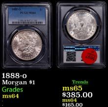 PCGS 1888-o Morgan Dollar $1 Graded ms64 By PCGS
