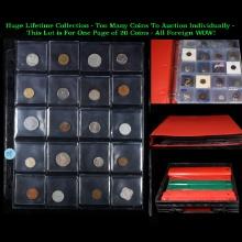 20 Great Coins of the World, hand selected, many trend high, every lot guaranteed to contain Silver.