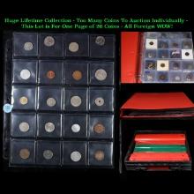 20 Great Coins of the World, hand selected, many trend high, every lot guaranteed to contain Silver.