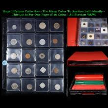 20 Great Coins of the World, hand selected, many trend high, every lot guaranteed to contain Silver.