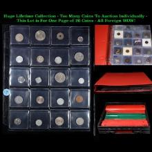 20 Great Coins of the World, hand selected, many trend high, every lot guaranteed to contain Silver.