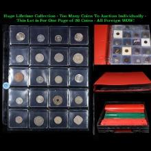 20 Great Coins of the World, hand selected, many trend high, every lot guaranteed to contain Silver.