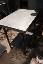 Stainless 36"x24" Table