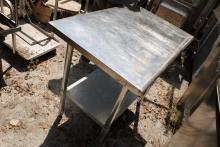 Stainless 20"x36" Table