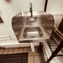 Stainless Wall Mounted  Hand Sink
