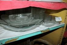 Assorted Glass Plates & Bowls