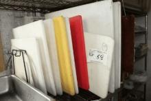 Assorted Cutting Boards with Rack