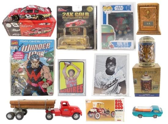 7-25 Toys, Comics, Sports Collectibles & More