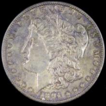 1891-S U.S. Morgan silver dollar