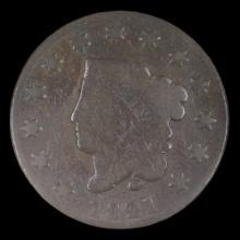 1821 U.S. coronet large cent