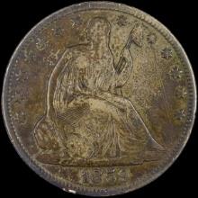 1859-O U.S. seated Liberty half dollar
