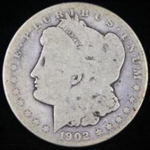 1902-S U.S. Morgan silver dollar