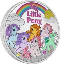 2022 proof Niue "My Little Pony" 1oz .999 silver $2 coin