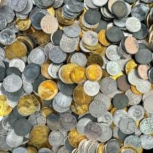 3+ lbs of uncirculated 1965 Austria 2, 5, 10 & 50 groschen & 1 schilling coins