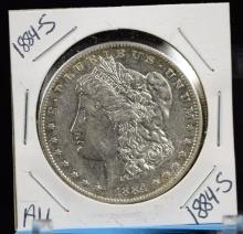 1884-S Morgan Dollar AU Key Date
