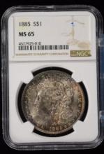 1885 Morgan Dollar NGC MS-65 Great Tone
