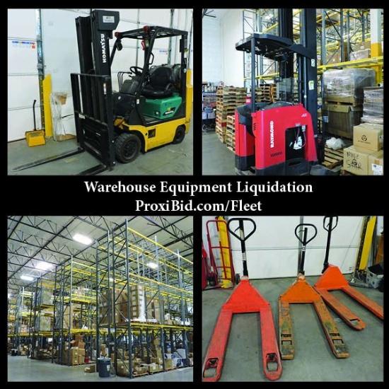 Warehouse Equipment Liquidation Auction