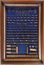 Union Metallic Cartridge Co. Cartridge Display Board