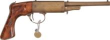 Edward Lindner 1862 Patent Prototype Lever Air Pistol