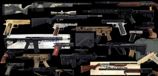 Firearms, Accessories & Military Artifacts