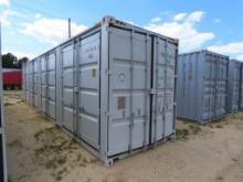 41' high cube sea container w/ 4 sets of doors on side
