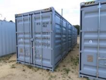 CHERY 40' high cube sea container w/ 4 sets of diirs on