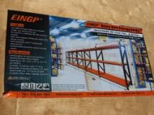 Heavy Duty Warehouse Storage Rack 39' Linear Feet 6 Sections