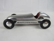 Antique 1947 Wilbur Shaw Indianapolis Motor Speedway Cast Aluminum Racer 8.75"